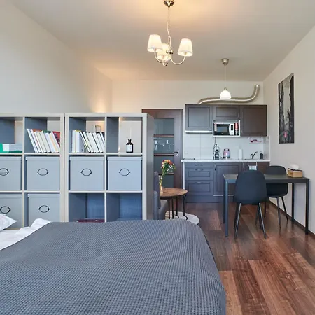 Apartment High-sky O2 Arena With Garage Parking And Ac