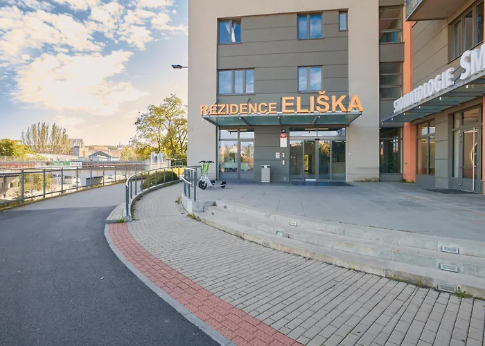 Apartman High-sky O2 Arena With Garage Parking And Ac Prága