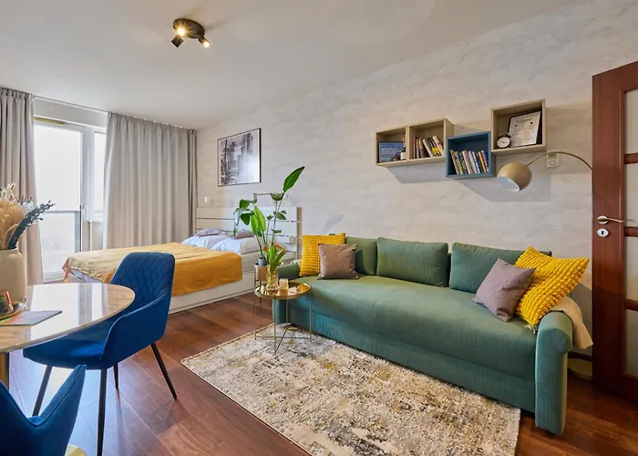 Apartman High-sky O2 Arena With Garage Parking And Ac