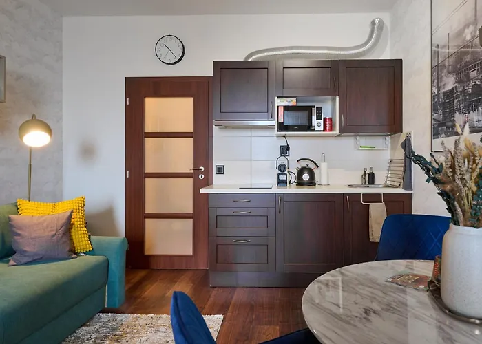 Apartman High-sky O2 Arena With Garage Parking And Ac